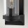 Außenlampe Wand Eingang 35,6 cm hoch IP44 E27 Schwarz