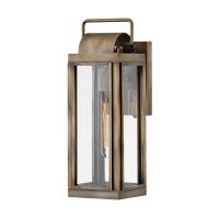 Wandlampe au&szlig;en Vintage IP44 41,3 cm hoch in Bronze