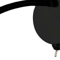 Flexibler LED Wandstrahler mit Schalter Metall...
