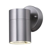 Wandleuchte Au&szlig;en Downlight Stahl IP44 GU10 H:12 cm