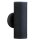 Außenleuchte Wand Aluminium IP44 T:9 cm GU10 Up & Down