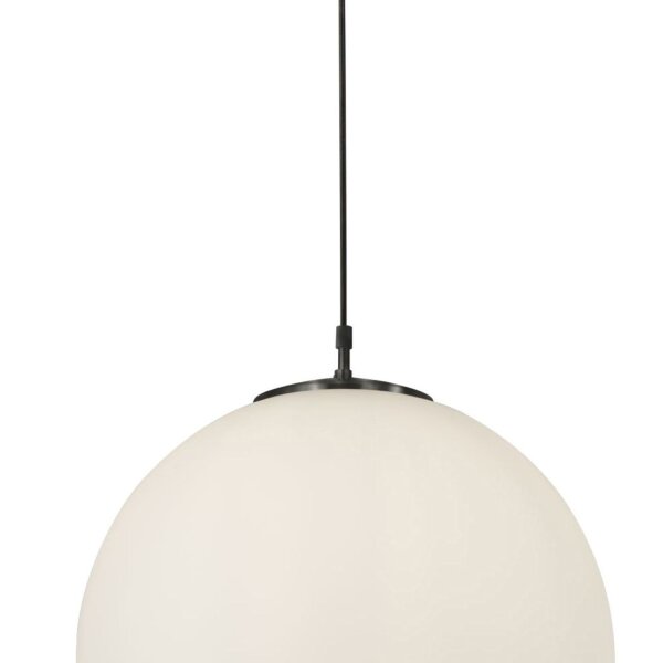 Kugel Pendelleuchte Glasschirm Metall B:30 cm blendarm