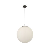 Kugel Pendelleuchte Glasschirm Metall B:30 cm blendarm