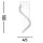 LED Pendelleuchte Glas Metall B:45 cm 3 W 20-flammig