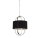 Blendarme LED Hängelampe Stoff Metall warmweiß Ø38 cm