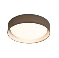 LED Deckenleuchte blendarm &Oslash;50 cm rund Stoff 1652 lm