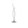 LED Tischlampe dimmbar Schwarz Natur 48 cm Wellen
