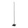 Dimmbare LED Stehlampe Metall mit Touch 18 W 150 cm