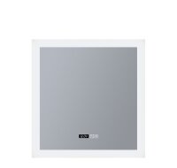 LED Wandspiegel mit Licht dimmbar IP44 38 W B:60 cm