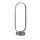 LED Tischlampe in Chrom 33 cm 3000 K warmweißes Licht