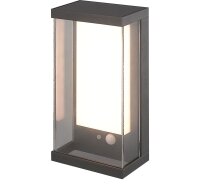 LED Solarlampe Außen mit Bewegungsmelder Aluminium...