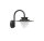 LED Wandlampe Außen Aluminium IP54 Grau Weiß H:25 cm