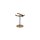 Dimmbare LED Tischleuchte Touch 2800 K Metall in Gold