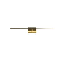 LED Spiegelleuchte Metall B:41 cm IP44 Messing 3000 K
