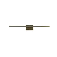 LED Spiegelleuchte Metall B:41 cm IP44 Messing 3000 K