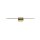 LED Spiegelleuchte Metall B:41 cm IP44 Messing 3000 K