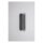 Moderne LED Außenwandlampe Metall IP65 B:8 cm Schwarz