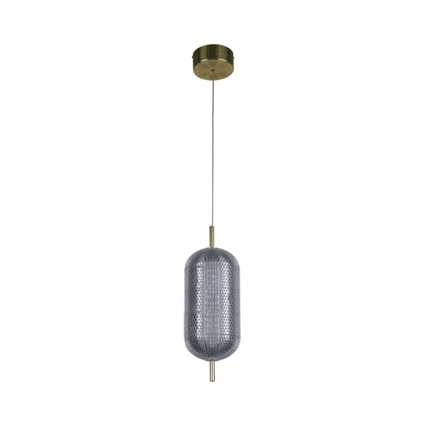 LED Hängelampe Metall in Messing 20 W 1845 lm Ø15 cm