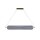 LED Pendelleuchte Metall in Messing 42 W 3000 K 108 cm