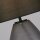 Blendarme Tischleuchte Glas Stoff 44,5 cm E27 Schwarz