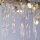 Pendelleuchte Metall Glas stilvoll L:117 cm G9 in Gold