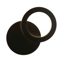 LED Wandleuchte Außen Aluminium IP44 H: 38,5 cm...