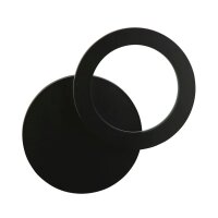 LED Wandleuchte Außen Aluminium IP44 H: 38,5 cm...