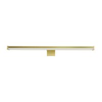Goldene LED Spiegelleuchte Aluminium IP44 9 W 687 lm