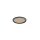 LED Deckenlampe in Schwarz Gold Metall 21 W Ø30 cm rund