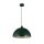 Metall Pendelleuchte in Grün E27 bis 60 W Ø25 cm Loft