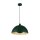 Metall Pendelleuchte in Grün E27 bis 60 W Ø25 cm Loft