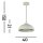 Pendelleuchte Loft E27 bis 60 W Ø25 cm Metall in Creme