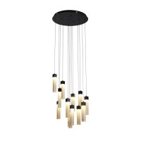 LED Hängelampe Stahl Harz Ø60 cm 3000 K...