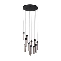 LED Hängelampe Stahl Harz Ø60 cm 3000 K...