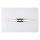 LED Spiegelleuchte Metall Glas Schwarz IP44 B:46,5 cm