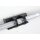 LED Spiegelleuchte Metall Glas Schwarz IP44 B:46,5 cm