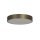 Runde LED Deckenlampe in Bronze Metall B:25 cm 676 lm