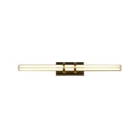 LED Spiegelleuchte in Messing 3000 K IP44 B:46,5 cm