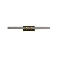 LED Spiegelleuchte in Messing 3000 K IP44 B:46,5 cm
