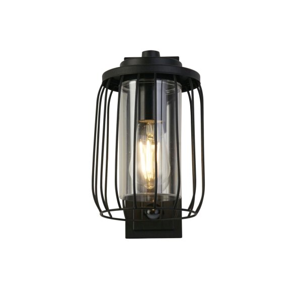 Wandlampe Außen mit Bewegungssensor Aluminium IP44 E27