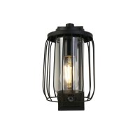 Wandlampe Au&szlig;en mit Bewegungssensor Aluminium IP44 E27