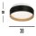 Runde LED Deckenlampe Metall mit Fernbedienung dimmbar