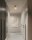 Deckenleuchte Glas Metall in Mokka Bernstein L:22 cm