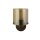 Wandlampe Metall Glas Mokka Bernstein E27 mit Schalter