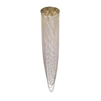 Elegante Deckenlampe Metall Glas GU10 Ø65 cm...