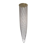 Elegante Deckenlampe Metall Glas GU10 Ø65 cm...