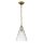 Pendelleuchte Glasschirm D: 29,5 cm E27 höhenverstellbar