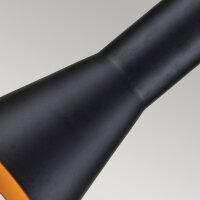 Pendelleuchte Schwarz Gold Ø 17,8 cm schmal Modern...