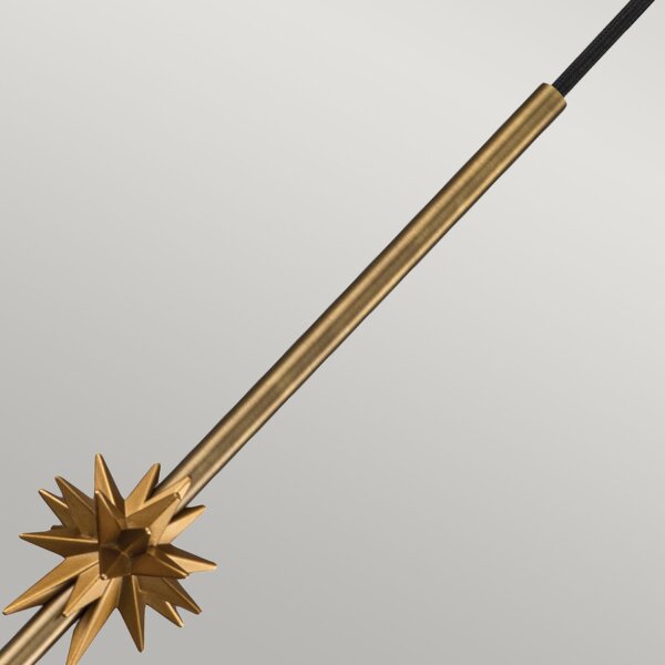 Hängelampe Metall E27 13,3 cm breit H: max. 151,1 cm