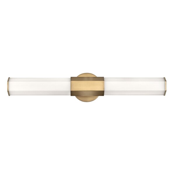 LED Badleuchte Glas Metall IP44 65,9 cm hoch länglich